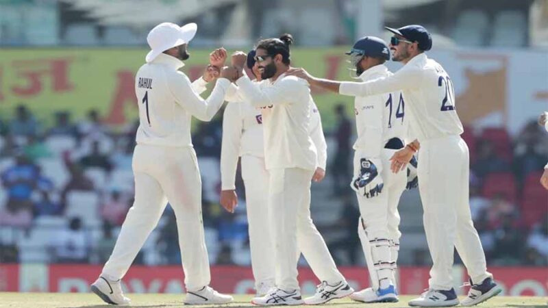 Jadeja defeated and brought down Australia. Outside the 177, heading towards India with a strong lead.”