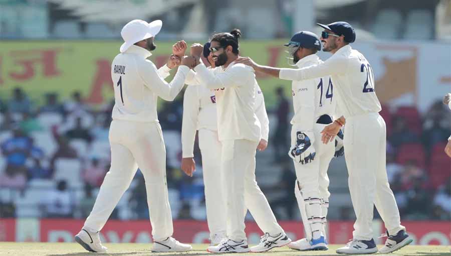 Jadeja defeated and brought down Australia. Outside the 177, heading towards India with a strong lead.”