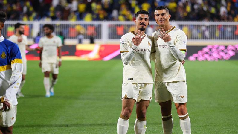 Five games, 8 goals including two hat-tricks. Ronaldo’s Magic in the Saudi League.